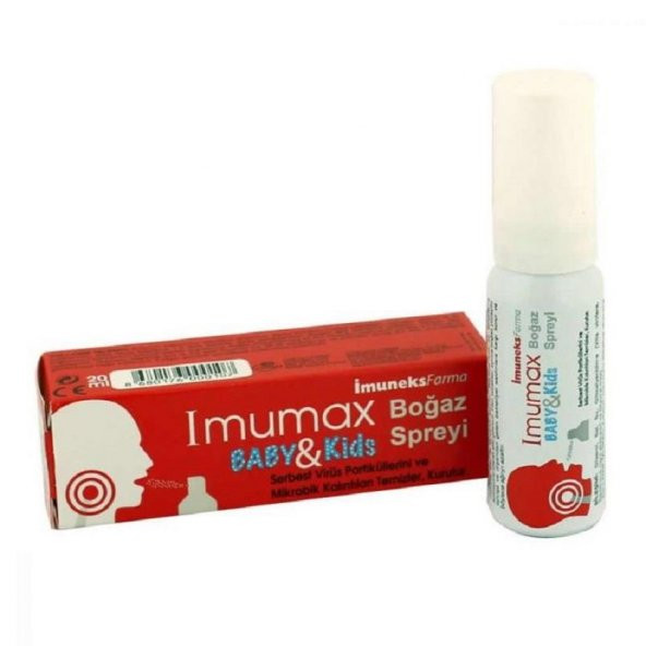 Imuneks Imumax Baby & Kids Boğaz Spreyi 20 ml