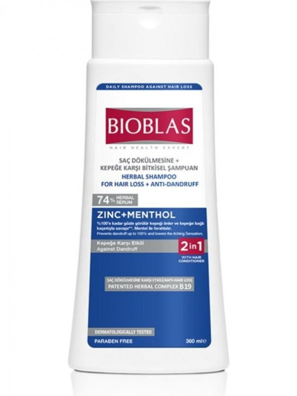 Bioblas Kepeğe Karşı Bitkisel Şampuan 360 ml 2 si 1 Arada - 2