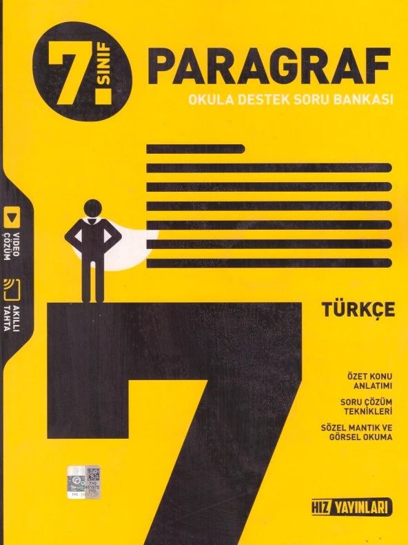 HIZ 7.SINIF PARAGRAF SORU BANKASI