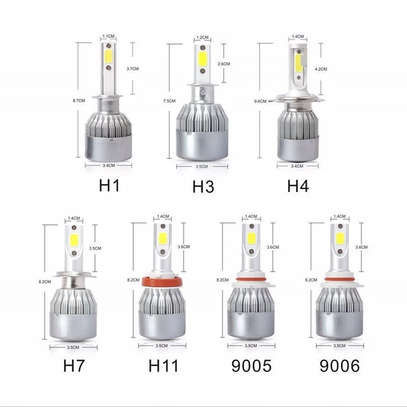 Honda Civic Kısa Far Led Xenon Şimşek Etkili 2006-2012 Arası - 4