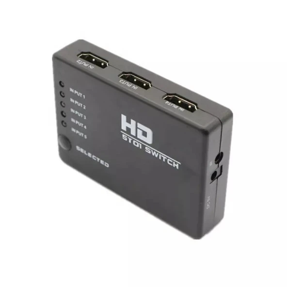 Concord Hs5 Hdmı Swıtch Hdmı Çoğaltıcı Hdmı Çoklayıcı  5 Giriş Tek Çıkış Uzaktan Kumandalı - 3