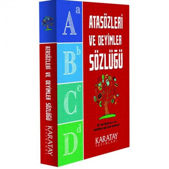 4E Sözlük Büyük Atasözleri Ve Deyimler Karton Kapak Karatay Yayınevi