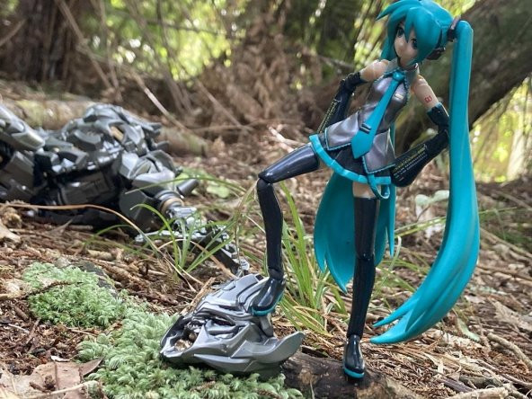 Hatsune Miku İçin Energon Bıçakları Plastik Aparat - 2