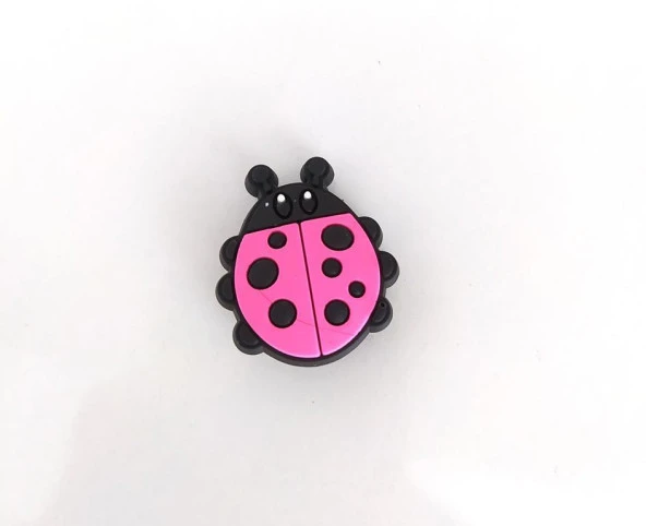 Uğur Böceği Silikon Tekli Terlik Süsü Aksesuar 1 Adet ürün görseli