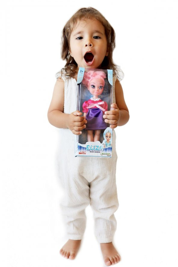 Oyun Arkadaşım Mini Eliza Oyuncak Et Bebek - 2