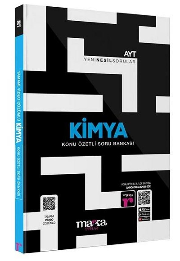 Marka AYT Kimya Konu Özetli Yeni Nesil Video Çözümlü Soru Bankası - 2