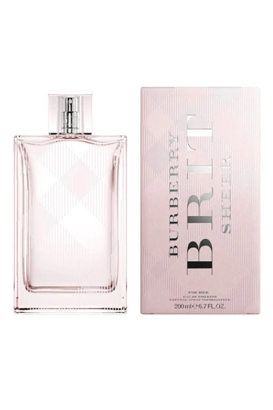 Burberry Brit Sheer Edt 100ml.Vp.For Woman Kadın Parfümü