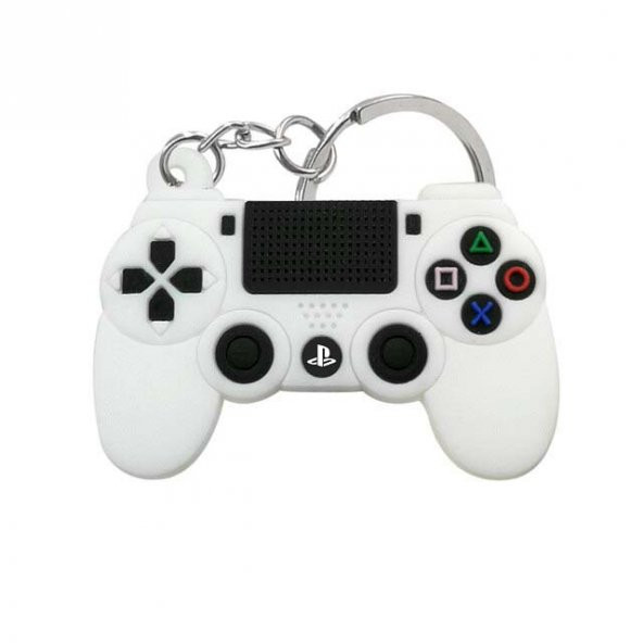 PS4 Anahtarlık Beyaz Playstation 4 Aksesuar PS4 Kol Özel Tasarım Anahtarlık