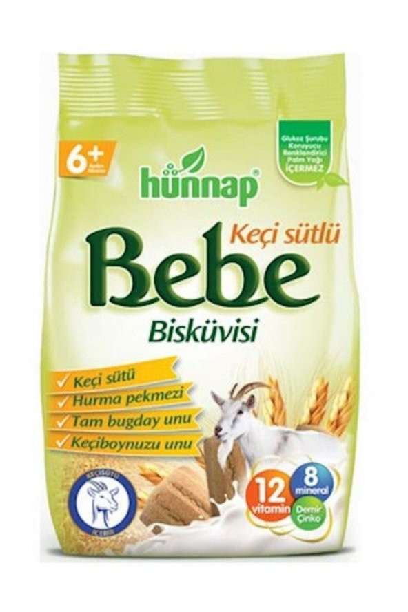HÜNNAP Bebe Bisküvisi 400 Gr x 12 ADET - Resim 3