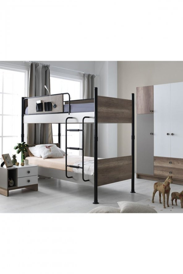 Rengarenk Latte 90X190 Bunk-Ranza - 2