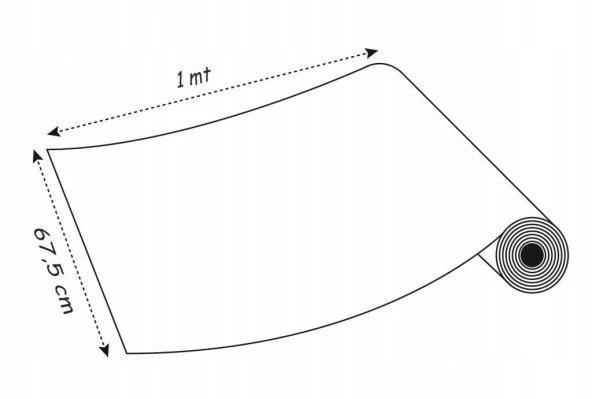 D-c-fix 349-8027 Kendinden Yapışkanlı Şeffaf Transparan Folyo (67,5cm x 1mt) - Resim 2