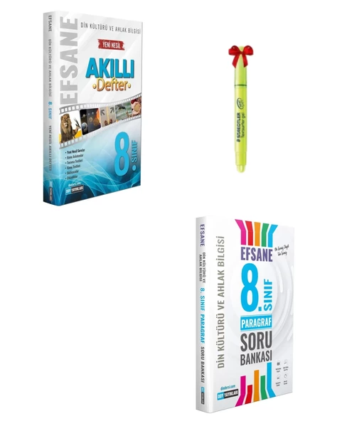 8.Sınıf Din Kültürü Akıllı Defter ve Paragraf