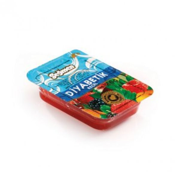 Seğmen Diyabetik Vişne Reçeli 20 Gr x 100 Adet - 1