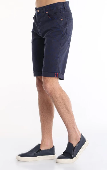 Erkek Spor Kot Bermuda Şort - 2