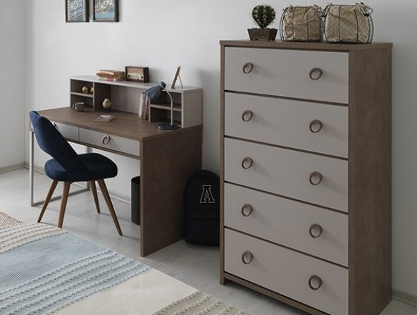 Rengarenk Chicago Çalışma Masası - 4