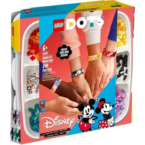 LEGO Dots 41947 Mickey and Friends Bracelets Mega Pack