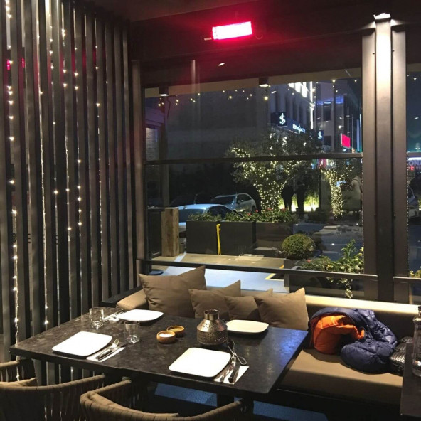 Goldsun Aqua Plus GSA20P 2000W Kumandalı Su Korumalı Açık Alan Elektrikli Isıtıcı - 2