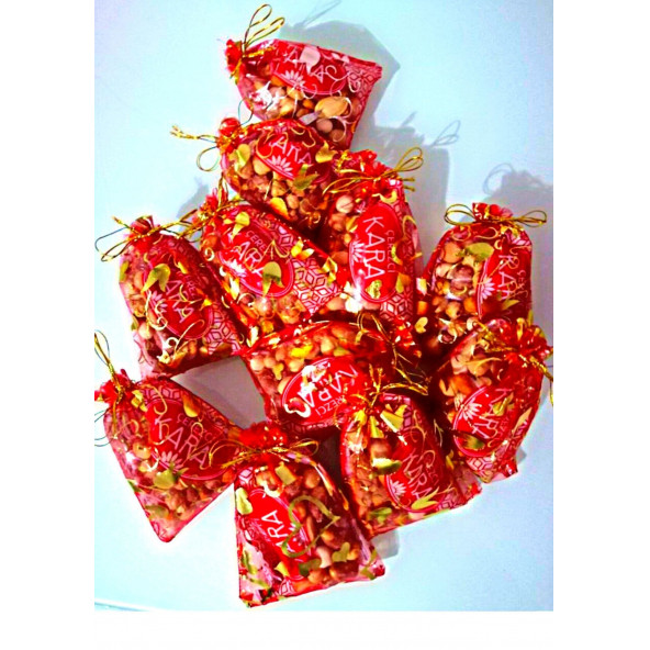 Çerezci Kara Kına Çerezi Lüks Karışık Çerez 150 Adet 50 Gr
