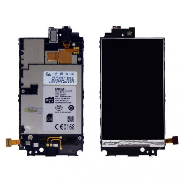 Kdr Nokia Lumia 520 Lcd Ekran Dokunmatik ÇITALI