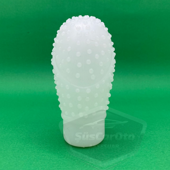 Şeffaf Masajlı Manuel Vites Topuz Kılıfı Üniversal - 2