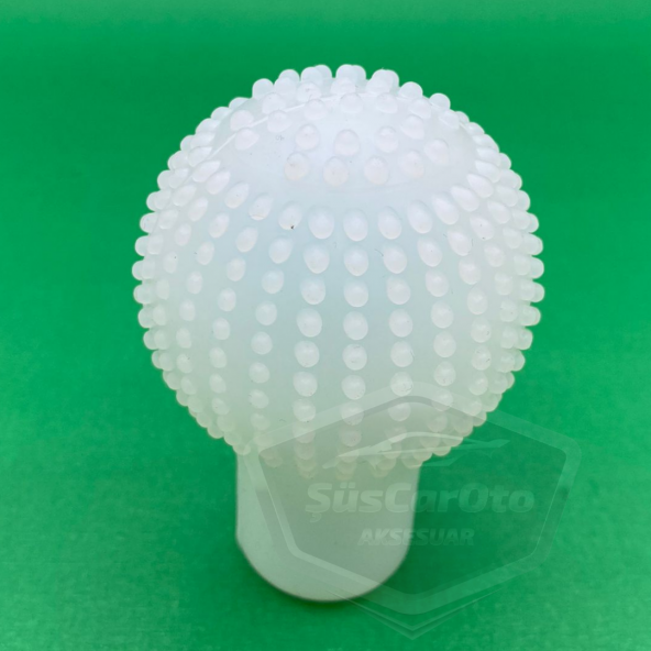 Şeffaf Küre Masajlı Manuel Vites Topuz Kılıfı Üniversal - 2