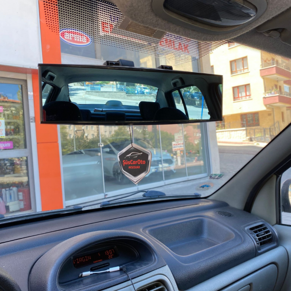 3R Bombeli Makaslı Geçmeli Karartmalı İç İlave Ayna Mavi Renkli Ayna 270 mm - Resim 10