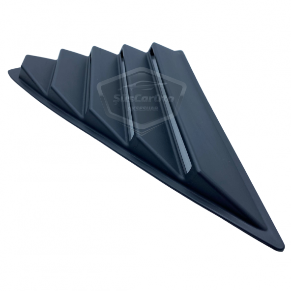 Tofaş Şahin Doğan Kartal Kelebek Cam Izgarası Kelebek Cam Vizörü Havalandırma Sağ Sol Takım Mat Siyah 2 Adet - 6