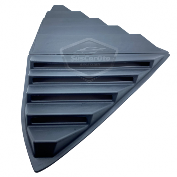 Tofaş Şahin Doğan Kartal Kelebek Cam Izgarası Kelebek Cam Vizörü Havalandırma Sağ Sol Takım Mat Siyah 2 Adet - 7