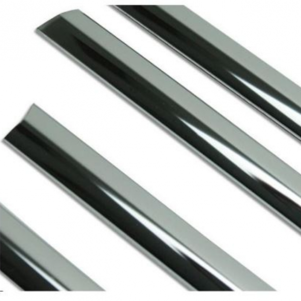 Renault Megane 2 Sedan 2004-2010 Krom Cam Çıtası 4 Kapı 4 Parça Paslanmaz Çelik - 3