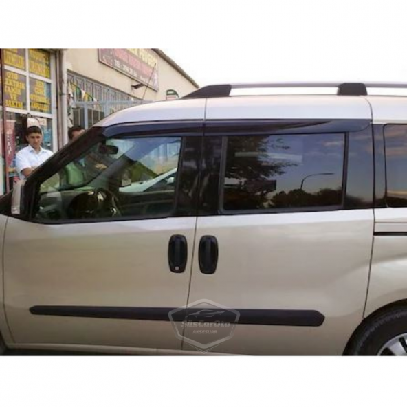 Fiat Doblo 2 2010-2020 Mugen Cam Rüzgarlığı Seti 4lü İthal - 2
