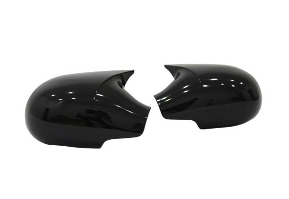 Peugeot 206 1998-2012 Batman Yarasa Ayna Kapağı Piano Black ABS Plastik - 2