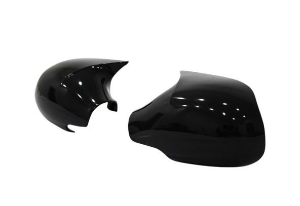 Peugeot 206 1998-2012 Batman Yarasa Ayna Kapağı Piano Black ABS Plastik - 4