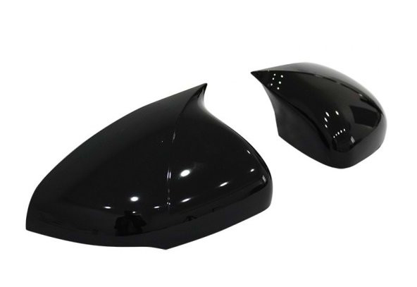 Mercedes A Class W177 2018-2021 Batman Yarasa Ayna Kapağı Piano Black ABS Plastik - Resim 3