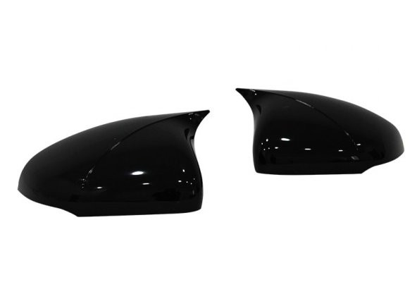 Mercedes A Class W177 2018-2021 Batman Yarasa Ayna Kapağı Piano Black ABS Plastik - Resim 4