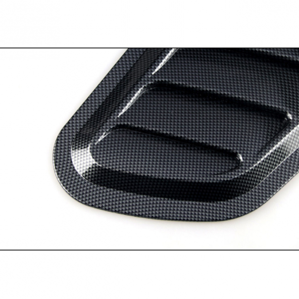 Universal Karbon Kaput Üstü Havalandırma Izgarası Venti Universal Air Scoop 2li - 8