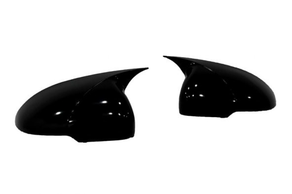 Kia Rio Sinyalli 2012-2016 Batman Yarasa Ayna Kapağı Piano Black ABS Plastik - 3