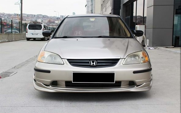 Honda Civic Vtec 2 2002-2005 Batman Yarasa Ayna Kapağı Piano Black ABS Plastik - 2