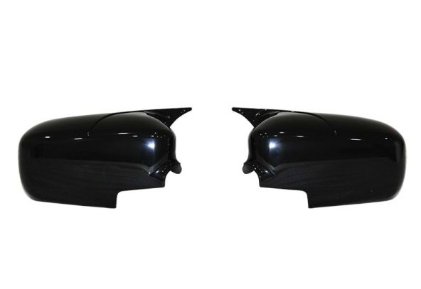 Honda Civic Vtec 2 2002-2005 Batman Yarasa Ayna Kapağı Piano Black ABS Plastik - 3