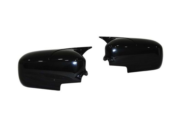 Honda Civic Vtec 2 2002-2005 Batman Yarasa Ayna Kapağı Piano Black ABS Plastik - 5