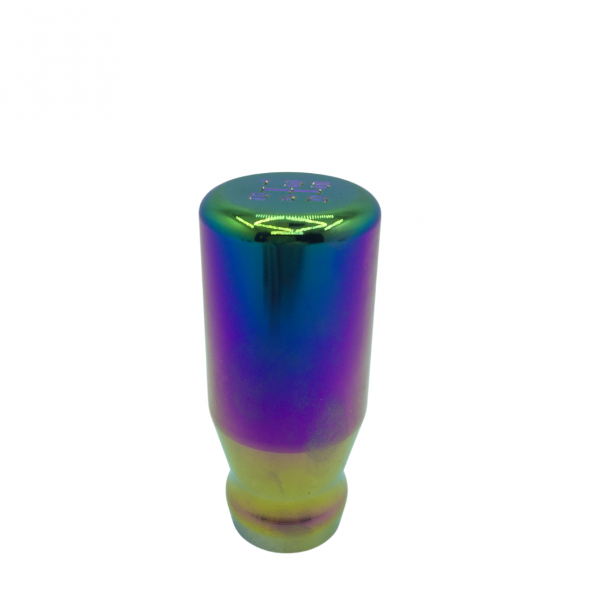 Üniversal Metal Spor Görünümlü Vites Topuzu Aparatlı Bukalemun Neo Krom Alüminyum Alaşım Manuel Yarış Vites Kolu - 4