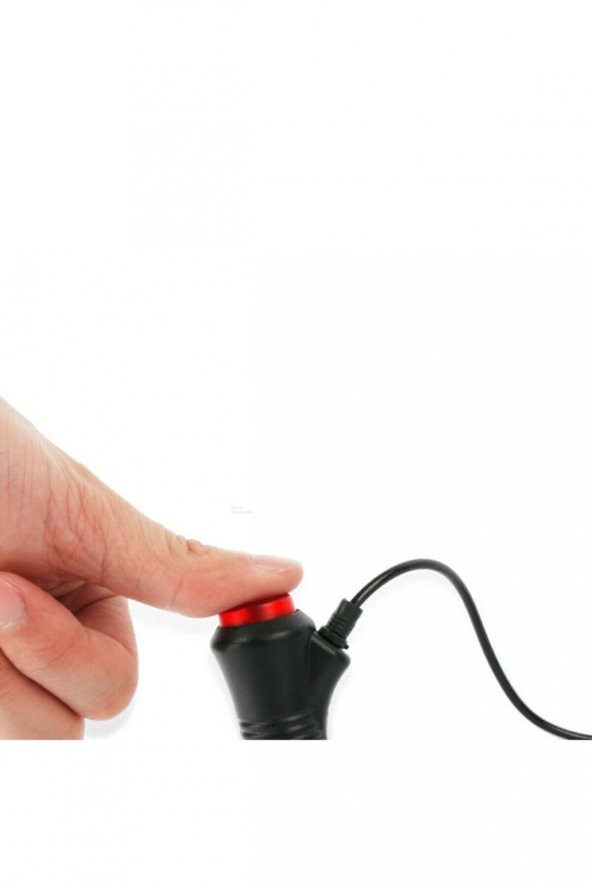 S6 Cam İçi Vantuzlu Polis Çakar 6 Ledli Kırmızı Mavi 12 Mod Çakmaklık Girişli - Resim 9