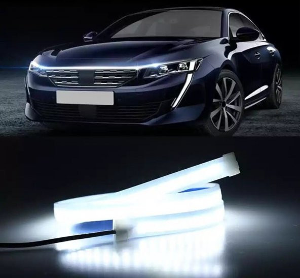 DRL Ön Kaput Gündüz Ledi App ve Kumanda Kontrol 1.5 Metre RGB Led Şerit Golf 8 Dizayn - 11