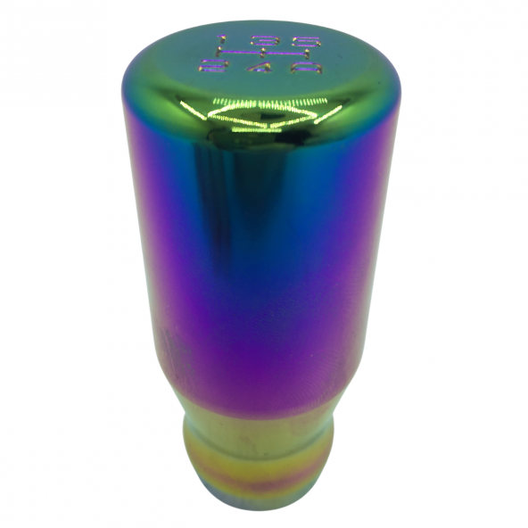 Üniversal Metal Spor Görünümlü Vites Topuzu Aparatlı Bukalemun Neo Krom Alüminyum Alaşım Manuel Yarış Vites Kolu - 10