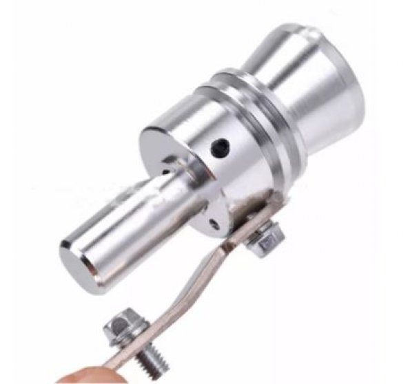 Üniversal Egzoz Islık Aparatı Egzoz Ucu Turbo Sesi Large 29 mm KROM - 7