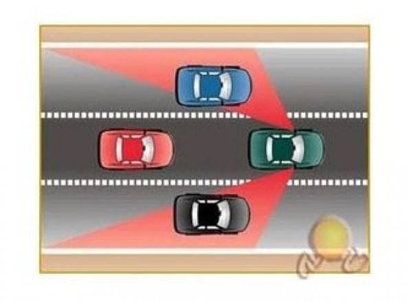 Carub Yuvarlak Kör Nokta Görüş Aynası Siyah 2 li Takım 5 cm - 4