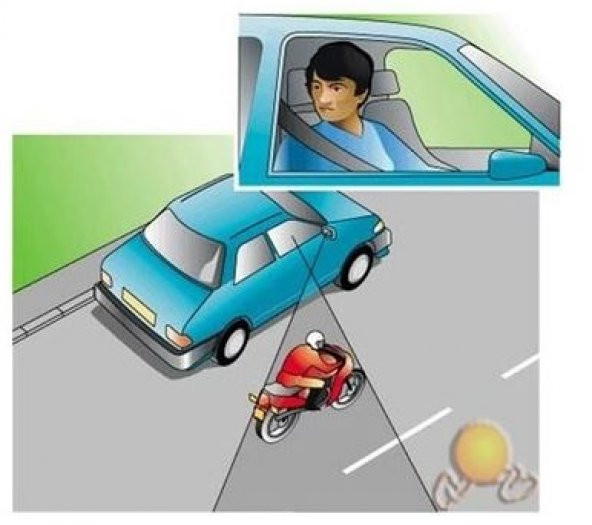 Carub Yuvarlak Kör Nokta Görüş Aynası Siyah 2 li Takım 5 cm - 5