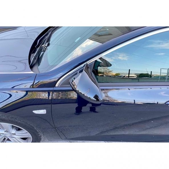 Opel İnsignia B 2017-2021 Batman Yarasa Ayna Kapağı Piano Black ABS Plastik - 2