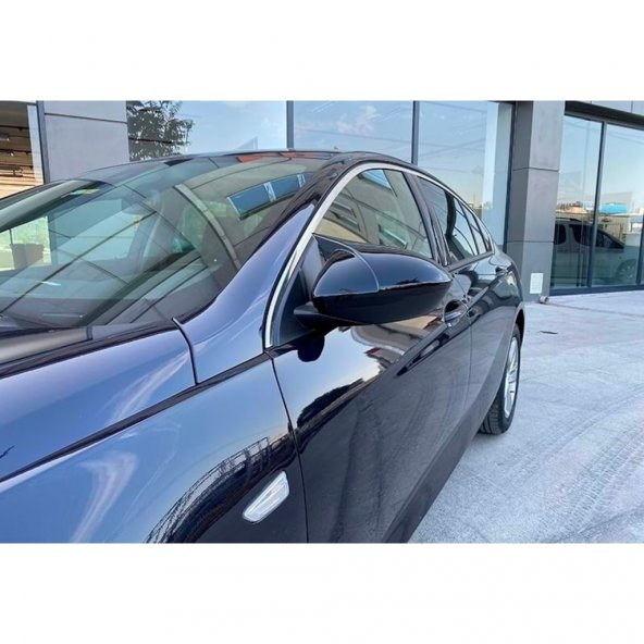 Opel İnsignia B 2017-2021 Batman Yarasa Ayna Kapağı Piano Black ABS Plastik - 3