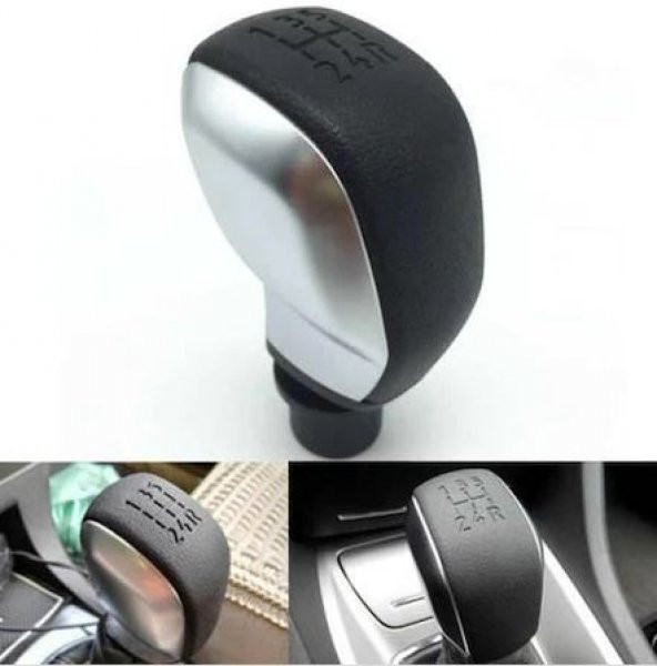 Her Araca Uyumlu Üniversal Spor Görünümlü Vites Topuzu Aparatlı BEJ - 8