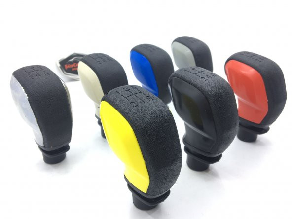 Her Araca Uyumlu Üniversal Spor Görünümlü Vites Topuzu Aparatlı BEJ - 9